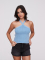 Tops Baie Azul Grisaceo