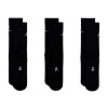 Medias Jordan Everyday Max Media larga 3-Pack Unisex Negro