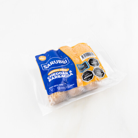 Chorizo Sarubbi Cheddar y Barbacoa Chorizo Sarubbi Cheddar y Barbacoa