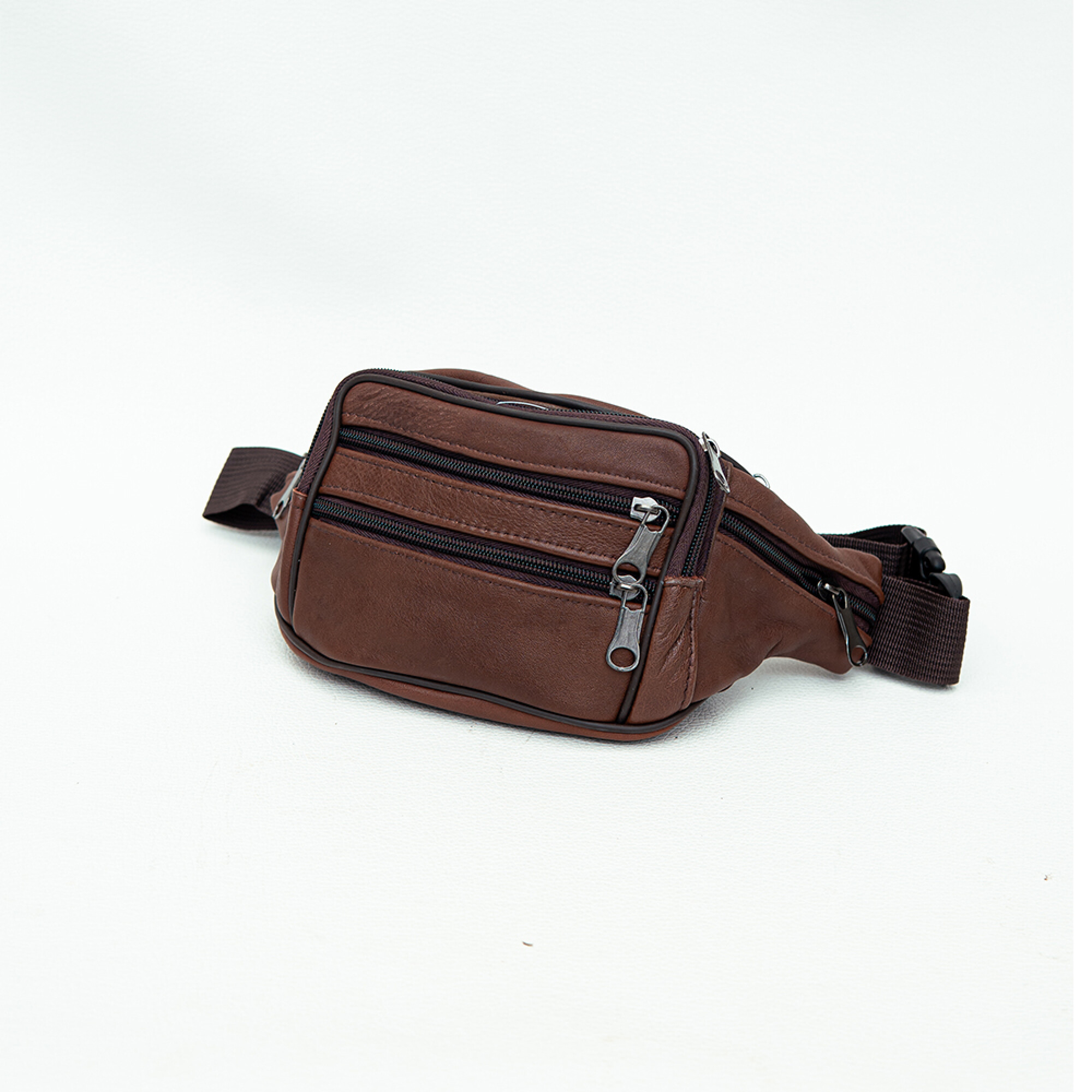 Riñonera cuero marron discount