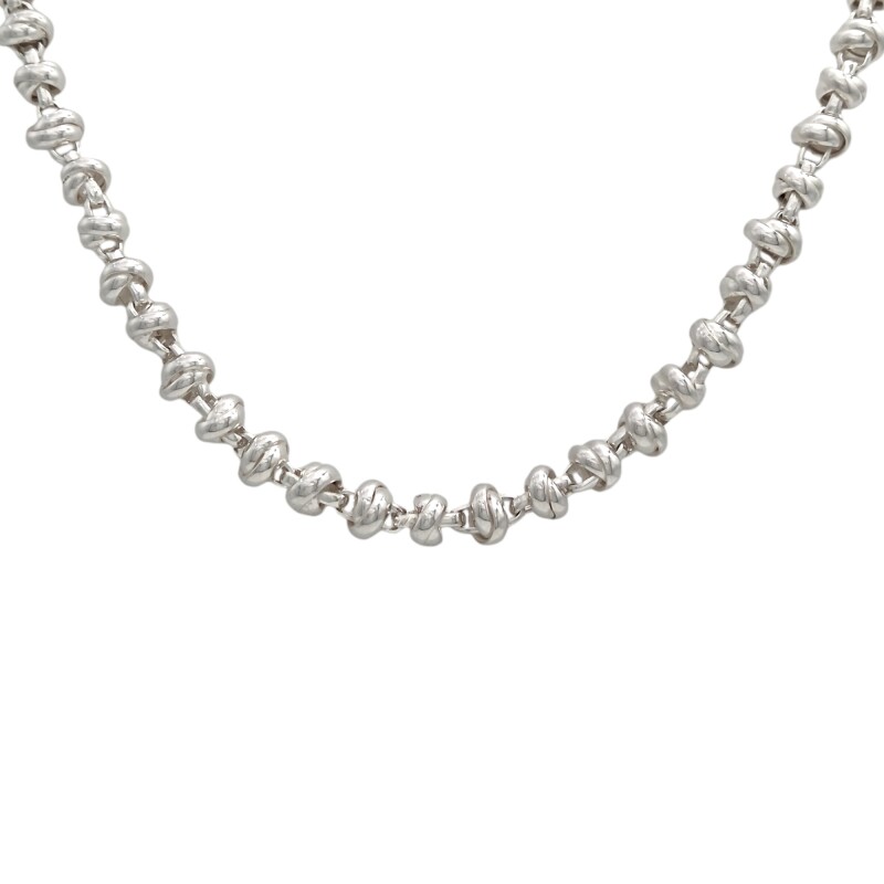 Cadena Nudos-Plata 925-Sin Piedra-CD3229 Sinpiedra