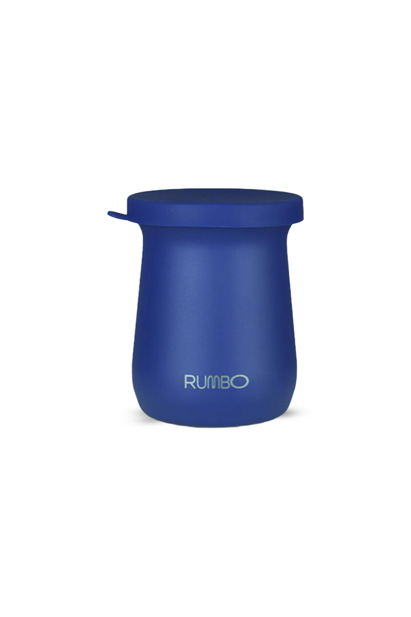 MATE ALTO RUMBO C/TAPA 260ML AZUL MATE ALTO RUMBO C/TAPA 260ML AZUL