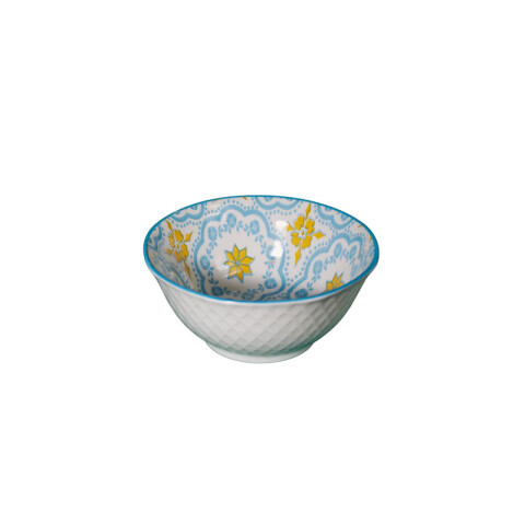 Bowl de cerámica con diseño 13x13x5.5cm Bowl De Cerámica Con Diseño 13x13x5.5cm