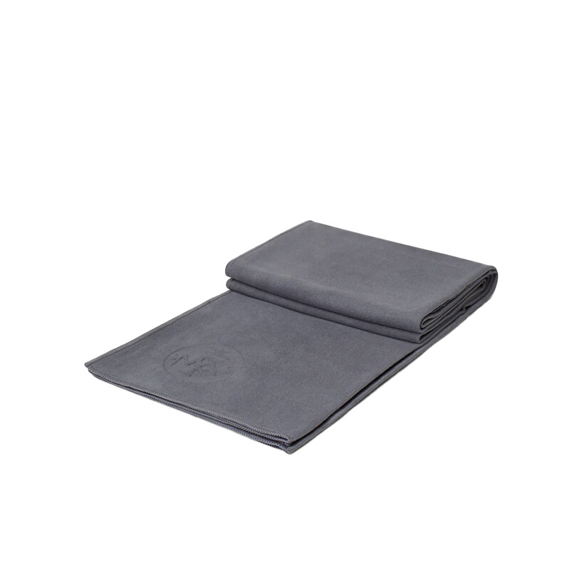 eQua® Manduka Toalla De Yoga Gris