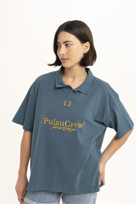 Remera Pulau Scuffi Azul