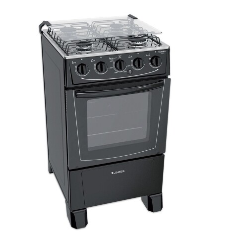 Cocina James C 105 B Negra Gas Js Ltda Color Negro Tipo de conexión Gas envasado Cocina James C 105 B Negra Gas Js Ltda Color Negro Tipo De Conexión Gas Envasado