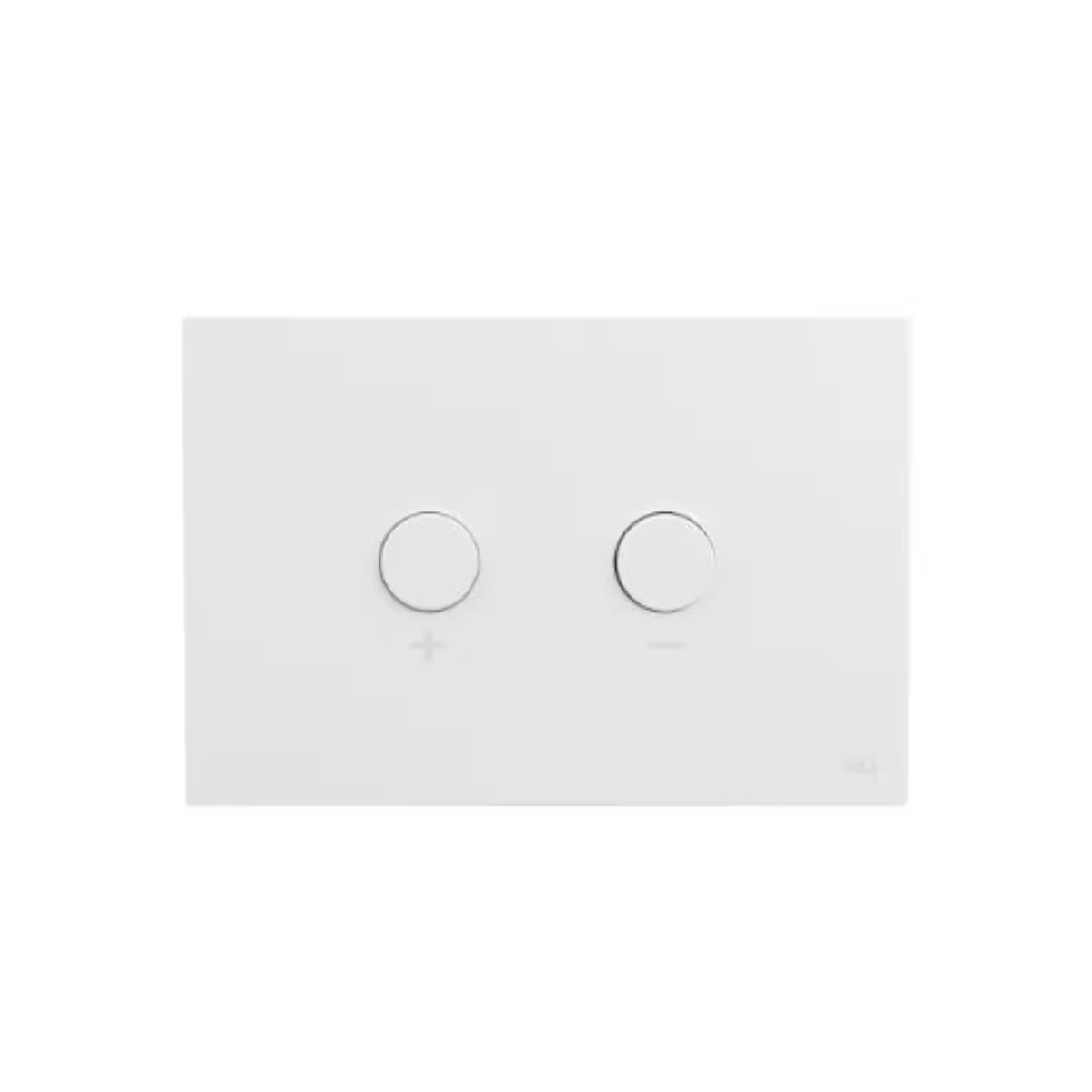 Placa Pulsador Blink Blanco Mate Texturizado Oli 