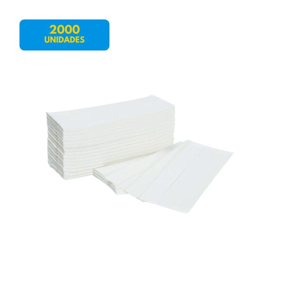 TOALLA INTERCALADA EXTRA BLANCA, 2000 UNIDADES 
