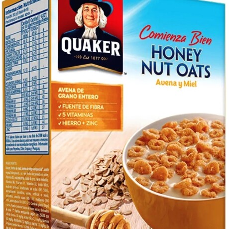 CEREAL QUAKER HONEY NUT 200G CEREAL QUAKER HONEY NUT 200G