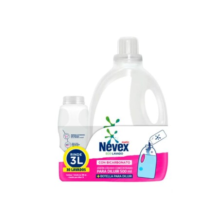 JABON LIQUIDO NEVEX. P/DILUIR 500ML ROJA BICARBONATO (LIQUIDO)+BOTELLA JABON LIQUIDO NEVEX. P/DILUIR 500ML ROJA BICARBONATO (LIQUIDO)+BOTELLA