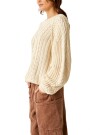 FRANKIE CABLE SWEATER Marfil