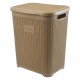 Canasto organizador para ropa 45lts MARRON CLARO