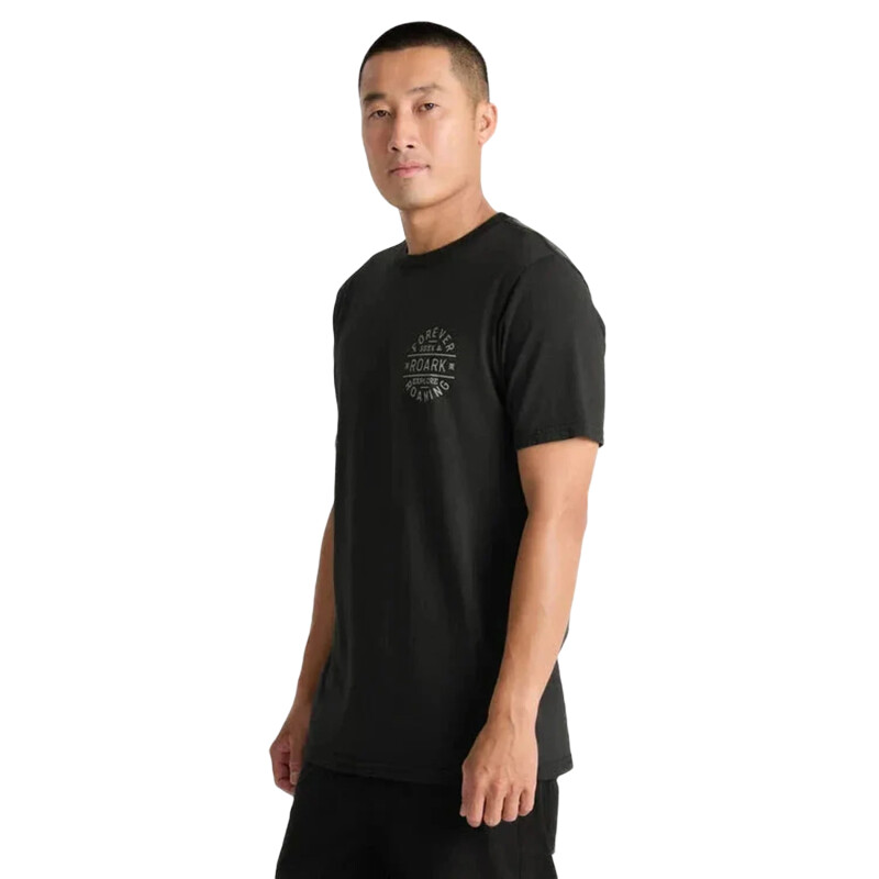 Remera Roark Stamp - Negro Remera Roark Stamp - Negro