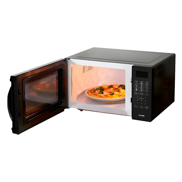 Microondas Allied 20lts Digital Compacto 700w Luz MICROONDAS ALLIED 20L DIGITAL NEGRO