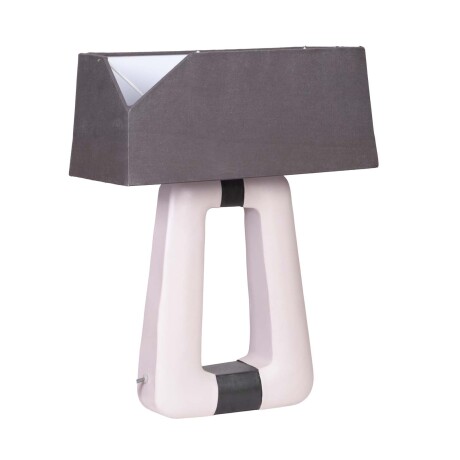 LÁMPARA DE MESA HIERRO NEGRO 36606