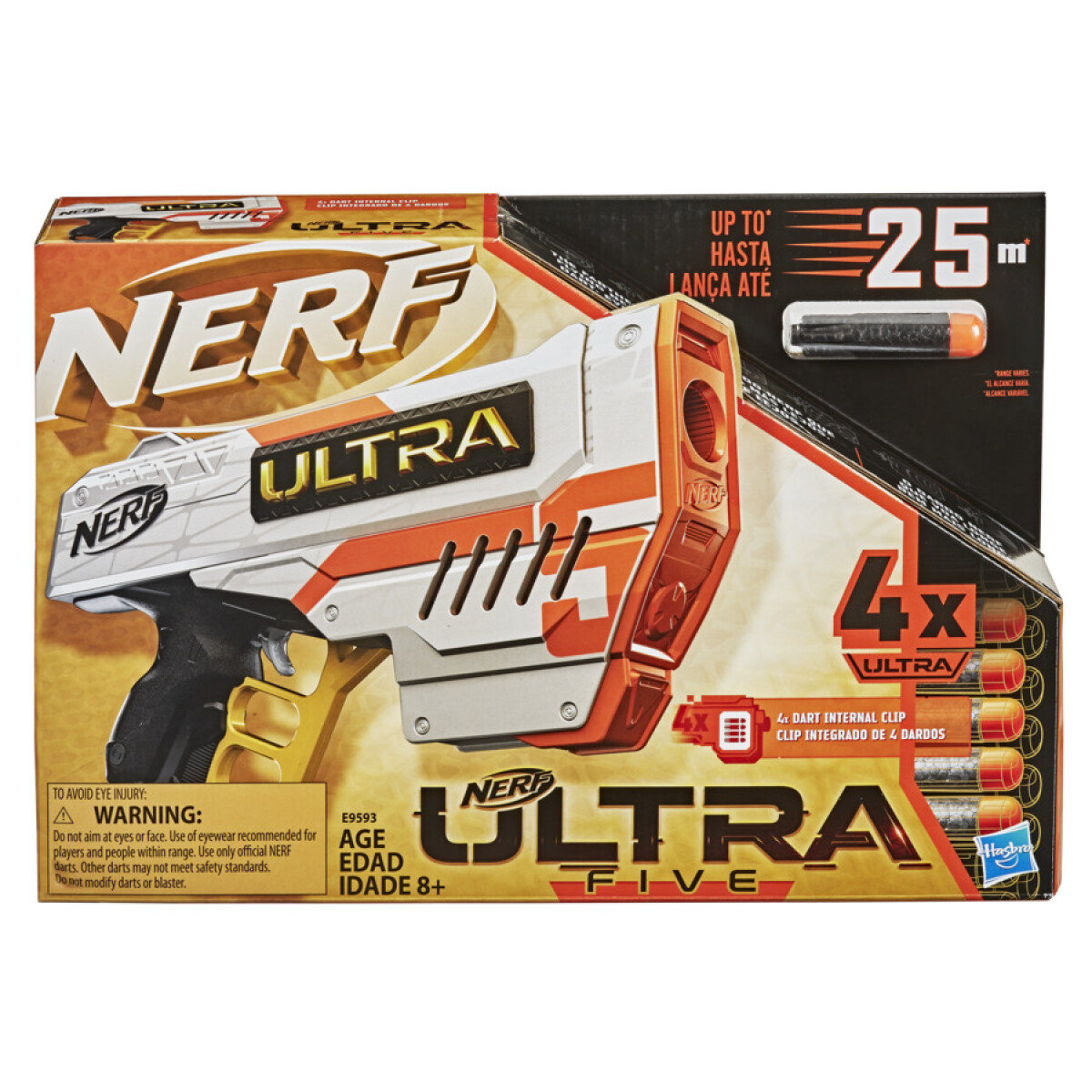 Lanzador de Dardos Nerf Ultra 5 E9593 