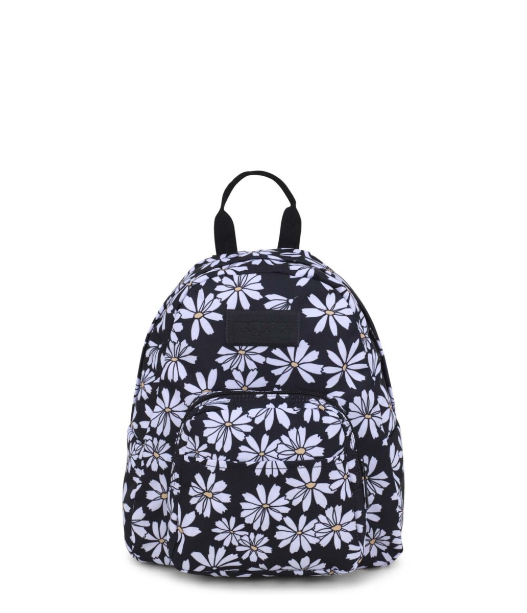 MOCHILA JANSPORT HALF PINT - PUNK PANSIES BLACK 