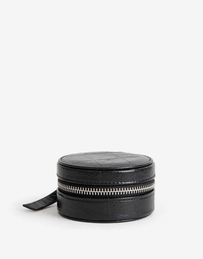 Porta Cosméticos Organizadores Organizador De Bijou - Negro