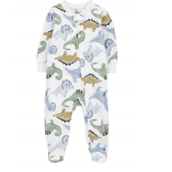 Enterito Carters Micropolar Blanco Dinos Enterito Carters Micropolar Blanco Dinos