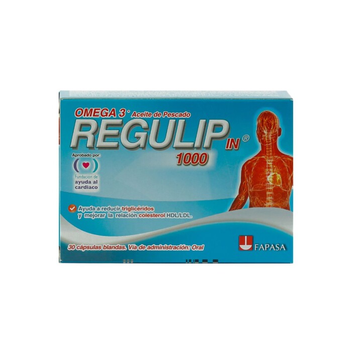 REGULIPIN 1000 CJ X 30 CÁPS. BLANDAS única