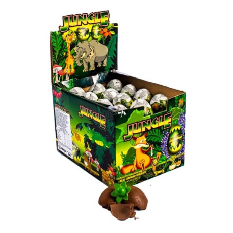 Huevo de chocolate x 24 Jungle