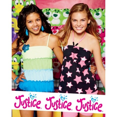 Remera para niña Justice Glitter original Plateado