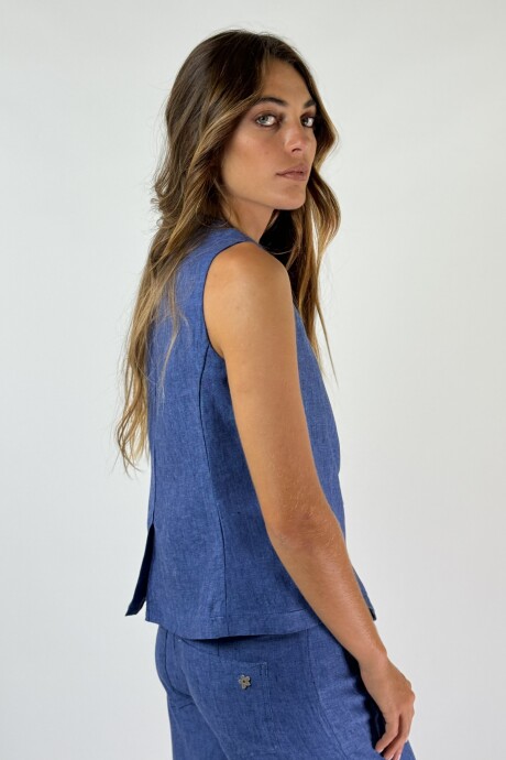 CHALECO PISCO Azul