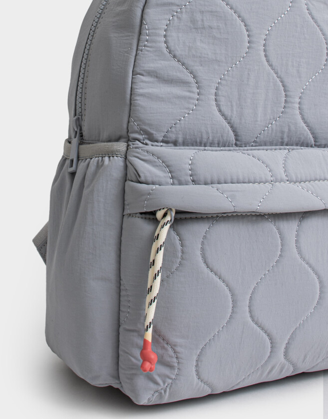 Mochilas Urbanas Puffy Mochila Deportiva Acolchada - Azul Celeste