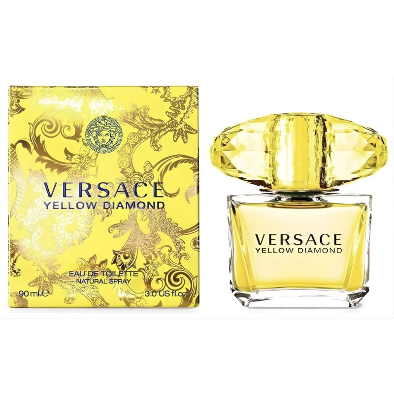 Perfume Versace Yellow Diamond EDT 90ml Para Mujer Aroma Floral Cítrico Fresco Perfume Versace Yellow Diamond EDT 90ml Para Mujer Aroma Floral Cítrico Fresco