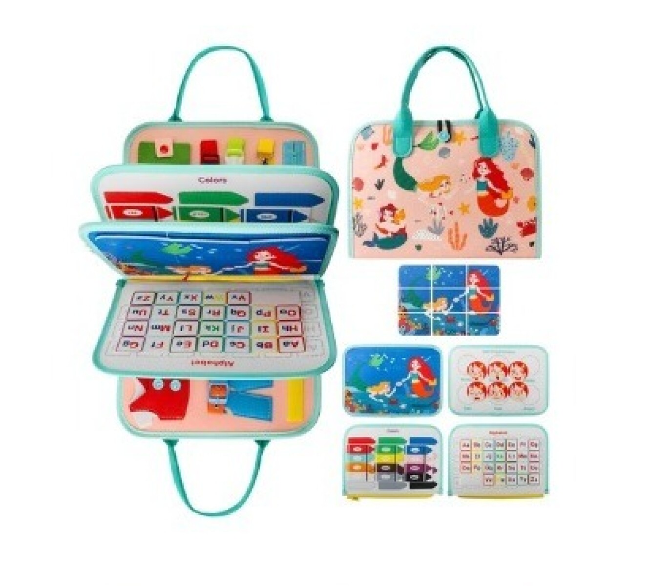 Valija de Tela Montessori Sirenita 