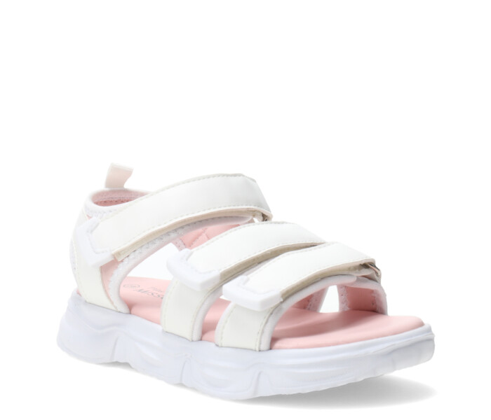 Sandalias de Niña MINI Miss Carol SURREY con tres tiras Rosado