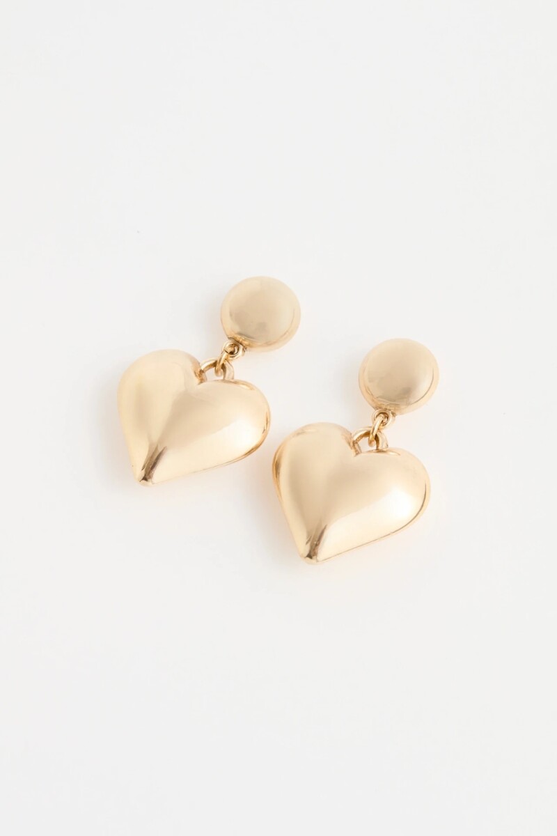 Aro Maxi Heart Dorado