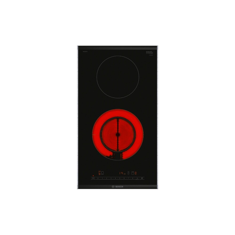 Anafe Vitroceramica 30cm Bosch PKF375FP2E negro