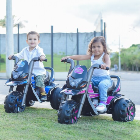 Moto a Bateria para Niños Fox Dark Negra con Detalles Steticos 001