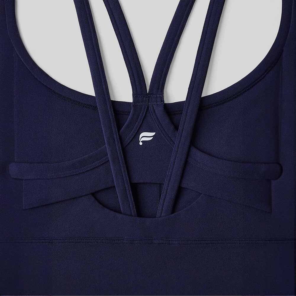 Top Principal Longline Medium Impact Sports Mujer Deep Navy