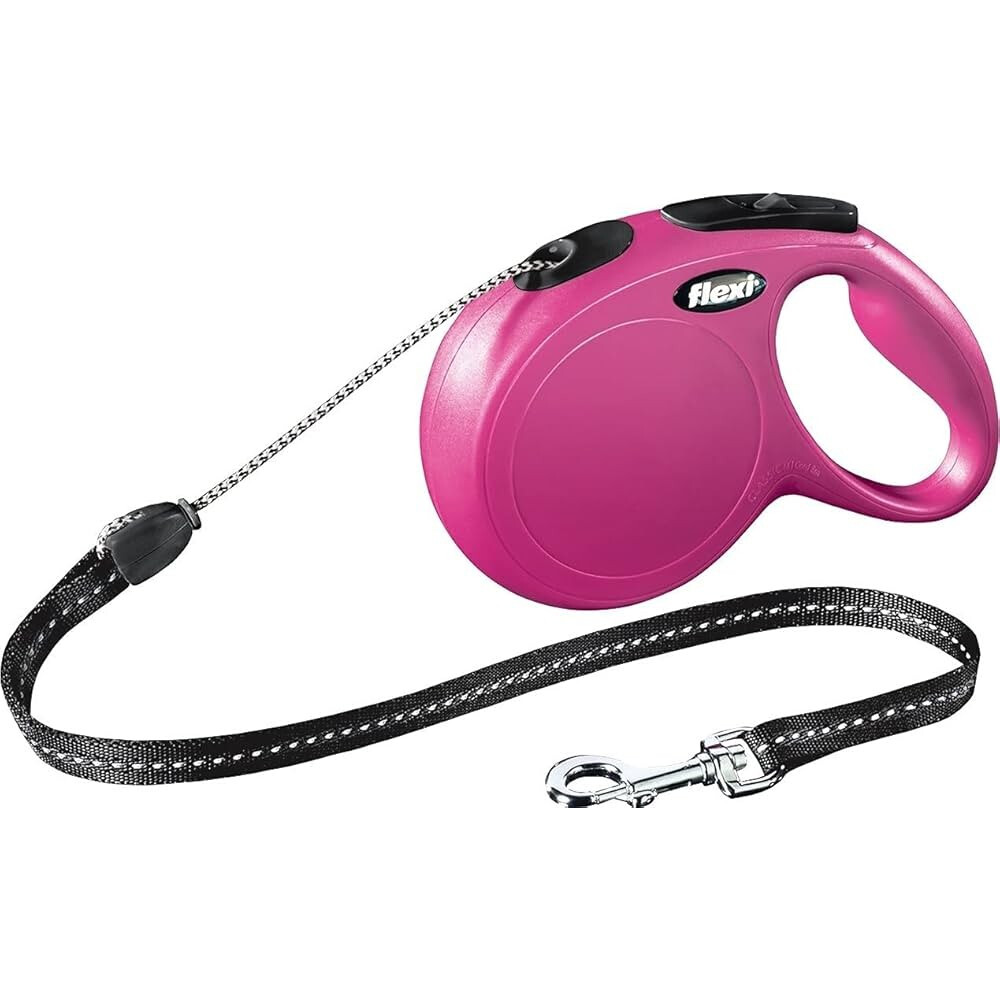 FLEXI CLASSIC, TAPE LEAD, M: 5 M, PINK FLEXI CLASSIC, TAPE LEAD, M: 5 M, PINK