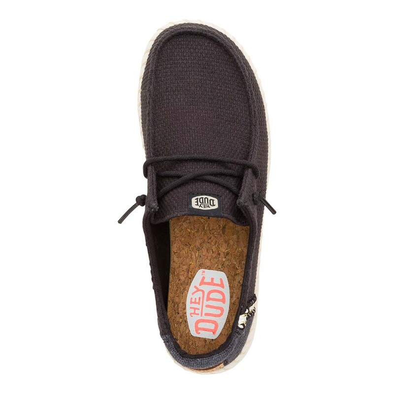Wendy Espadrille Woven - Mujer Black