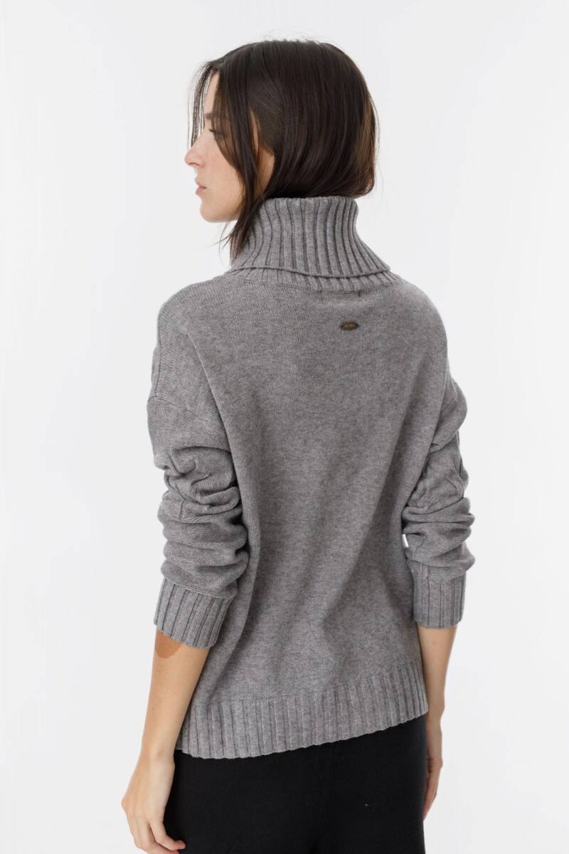 Sweater Poleron Pampa Gris