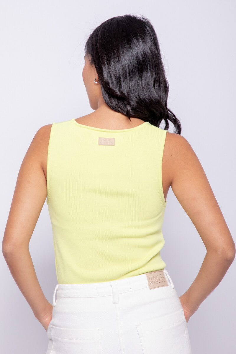 TOP SHERRI Lima Pastel