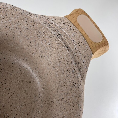 Olla Aluminio Fundido Presión Revestimiento Granito Tapa Vidrio 20cm Olla Aluminio Fundido Presión Revestimiento Granito Tapa Vidrio 20cm
