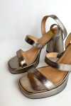Sandalia Vienna Plateada