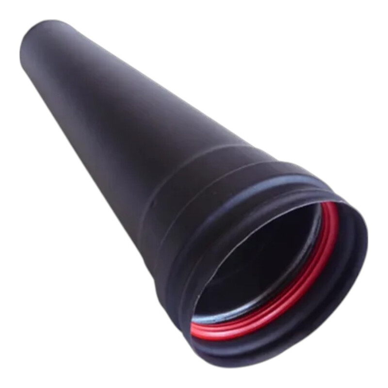 Caño recto 1 metro Ø80 mm para pellet Caño recto 1 metro Ø80 mm para pellet