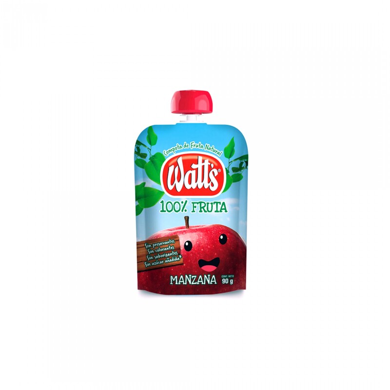 Compota de Manzana Watts - 90 gr Compota de Manzana Watts - 90 gr