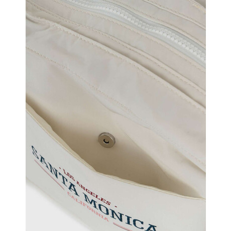Cartera Saca Santa Monica Blanco Crudo