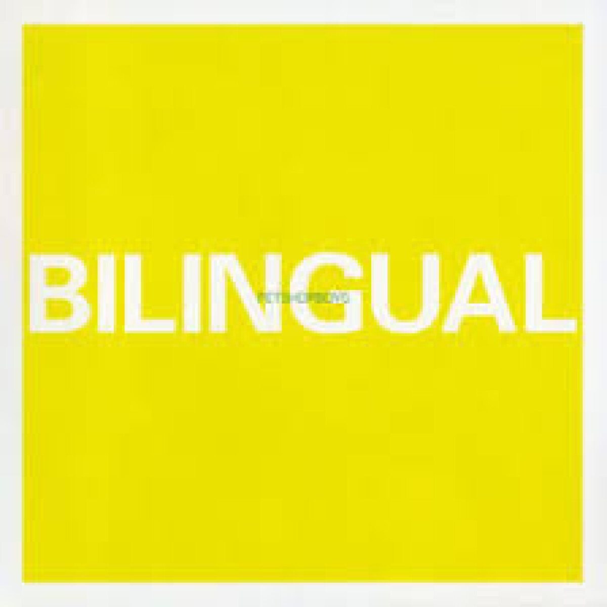 (l) Pet Shop Boys- Bilingual (2018 Remastered Version) - Vinilo 