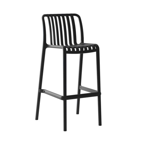 Taburete de Bar Desayunador Magnus Negro