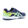 Zapatillas Championes De Tenis Deportivos Para Hombre Asics Gel-Backhand Azul, Verde y Amarillo