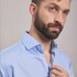 CAMISA LUXURY CELESTE RAYADO