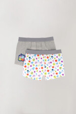 Pack x2 boxer marvel/disney Gris claro