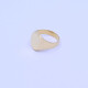 Anillo oro 18k macizo sello mesa oval. Anillo oro 18k macizo sello mesa oval.